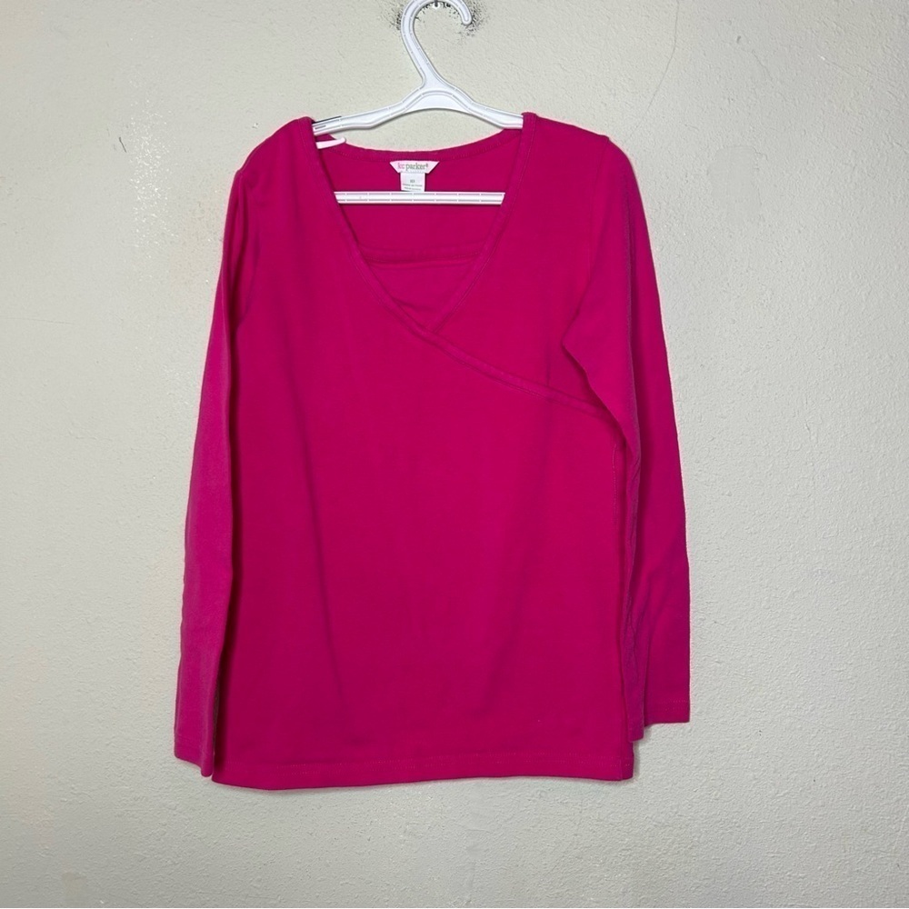 KC Parker by Hartstrings Pink Long Sleeve Tee Size 10